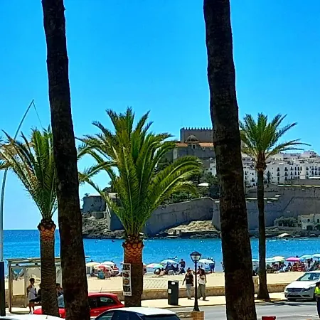 Primera Linea, Vistas Al Castillo, Avda Papa Luna 10 * Peniscola